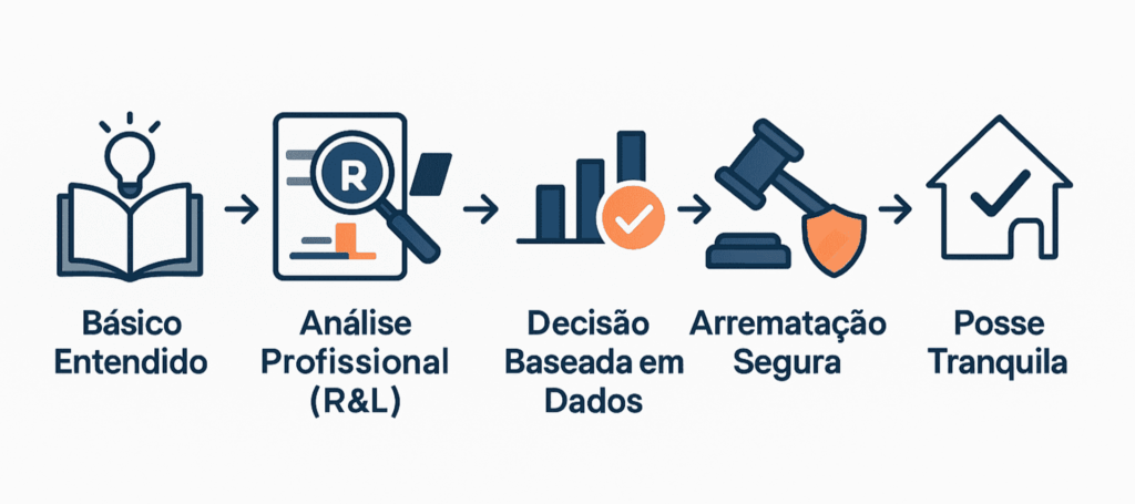 R&L Assessoria em Leilões - Fluxo de arrematação